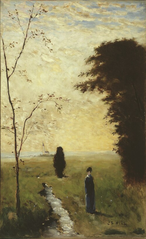 Sister Anna, 1877, Carl Fredrik Hill