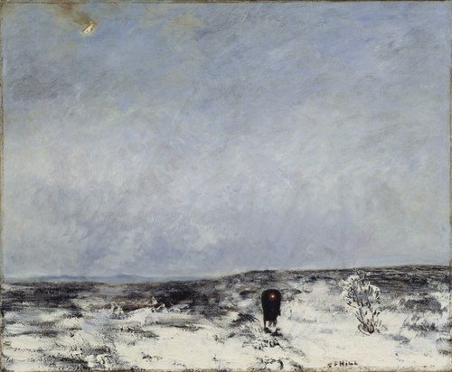 Moorland with carriage, 1878, Carl Fredrik Hill