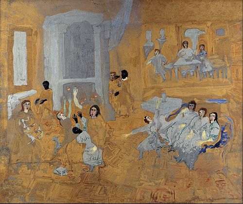 Untitled (Oriental interior), 1897, Carl Fredrik Hill