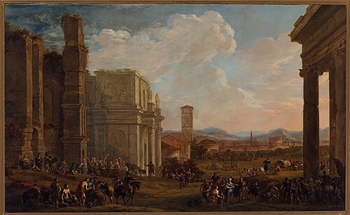 The Continence of Scipio?, 1674, Jacob van der Ulft