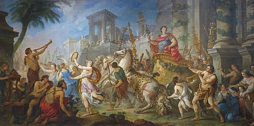 L'Entrée de Marc-Antoine à Ephèse, 1741, Charles-Joseph Natoire