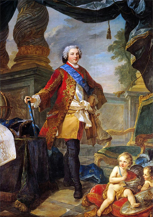 Louis de France, Dauphin (1729-1765), 1747, Charles-Joseph Natoire