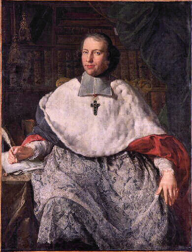 Portrait de Jean-Joseph Languet de Gergy, 1750, Charles-Joseph Natoire