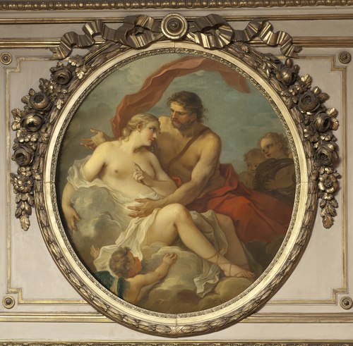 Jupiter and Callisto, 1745, Charles-Joseph Natoire