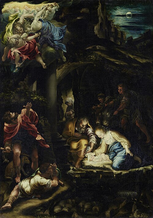 The Adoration of the Shepherds, 1570, Lelio Orsi