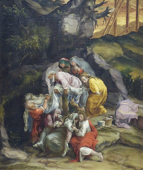 Mise au tombeau, 1578, Lelio Orsi