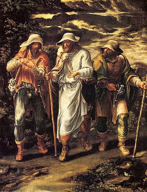 The Walk to Emmaus, 1560, Lelio Orsi