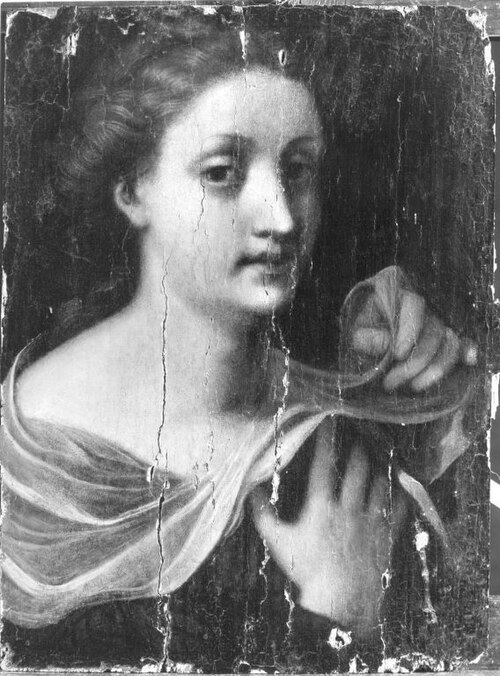 Bildnis einer jungen Frau, 1549, Lelio Orsi