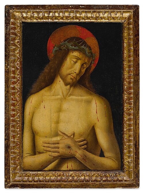 Christ as the Man of Sorrows, , Giovanni Santi