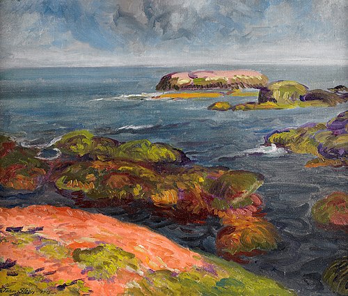Seacoast, Gloucester, 1915, John Sloan