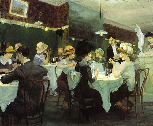 Renganeschi's Saturday Night, 1912, John Sloan