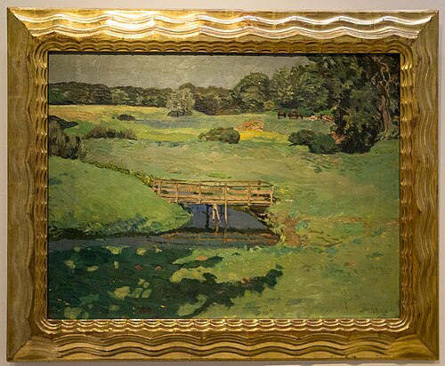 Waldwiese, 1899, Bernhard Pankok