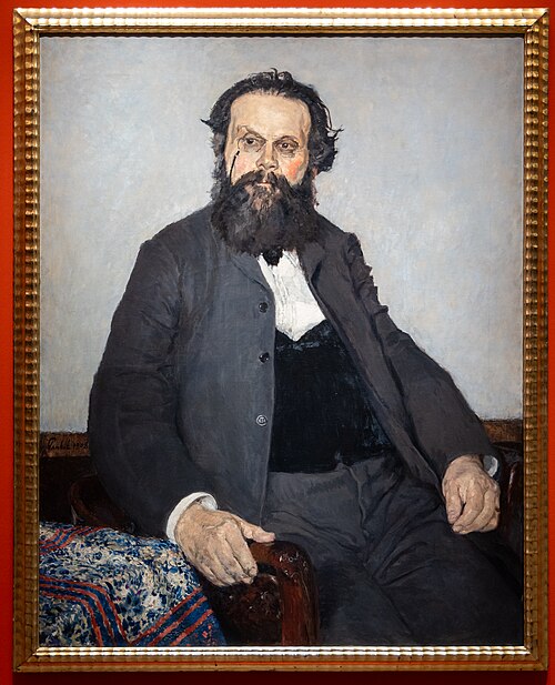 Bildnis Prof. Max Diez, 1908, Bernhard Pankok