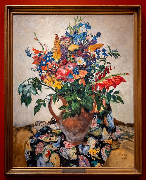 Blumenstück, 1930, Bernhard Pankok