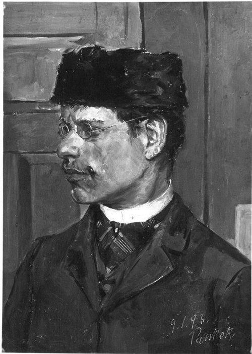 Der Maler Eugen Schnell, 1893, Bernhard Pankok