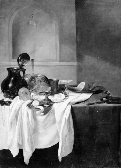 Nature morte, 1661, Jan Jansz. den, the elder Uyl