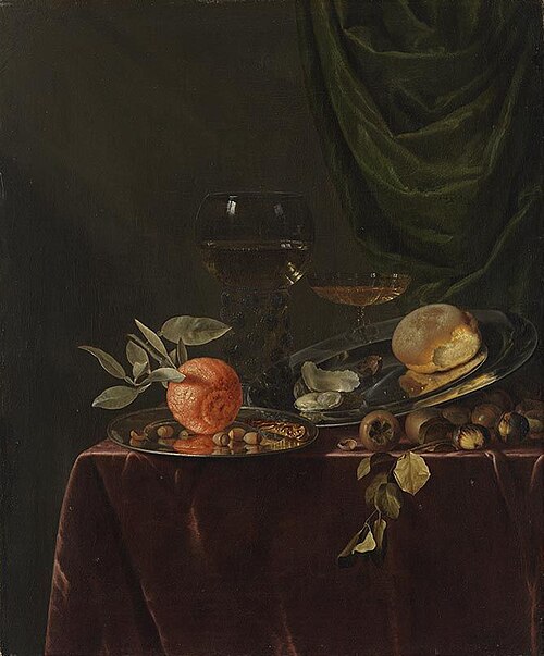 Frühstücksstillleben, , Simon Luttichuys
