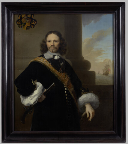 Portrait of Isaac Sweers I (1622-1673), 1654, Isaac Luttichuys