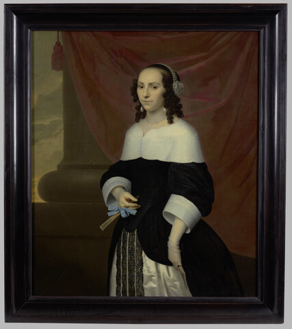 Portrait of Constantia Bloemaert (1626-1694), 1664, Isaac Luttichuys