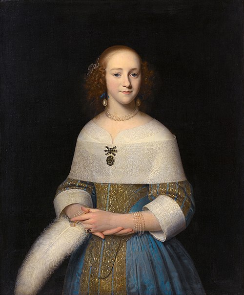 Portrait d'une jeune femme, 1656, Isaac Luttichuys