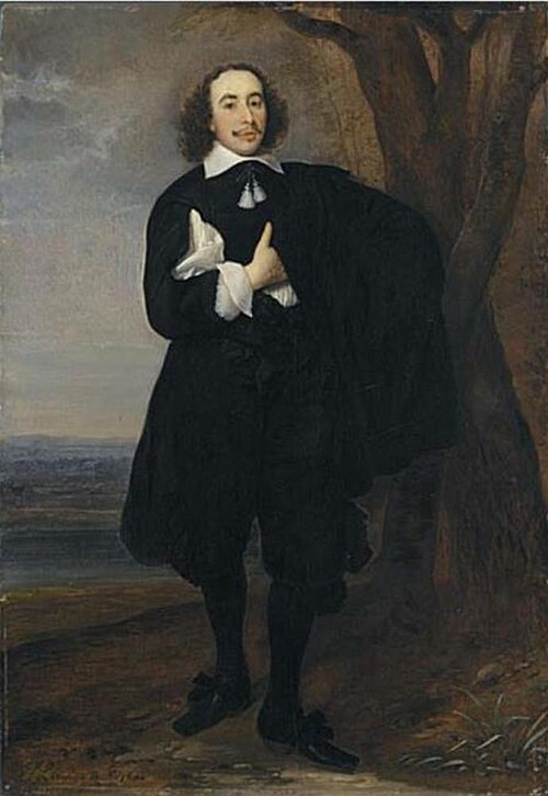 Portrait d'un jeune homme debout, 1654, Isaac Luttichuys