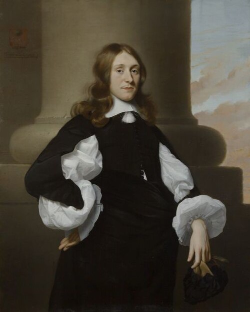Portrait of a man, probably Pieter Adriaensz. de Lange (....-....), 1655, Isaac Luttichuys