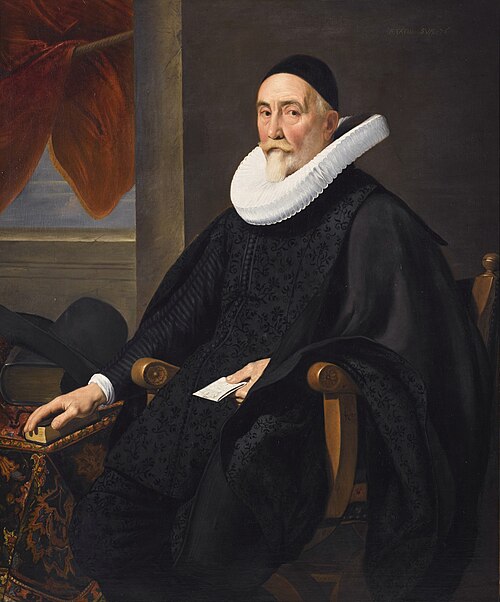 Portrait of an unknown man, 1635, Jan van Ravesteyn