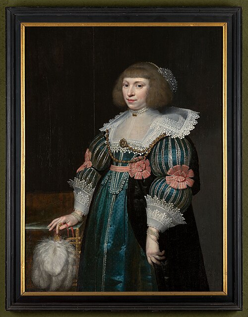 Portrait of a woman, 1632, Jan van Ravesteyn
