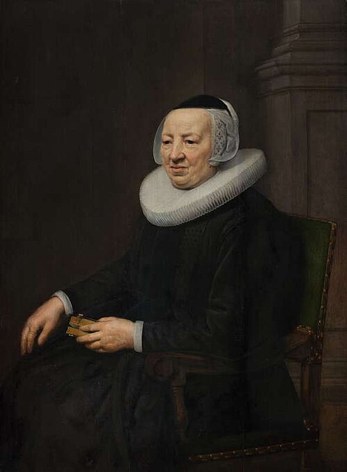 Portrait of an 80-Year-Old Woman, 1641, Jan van Ravesteyn