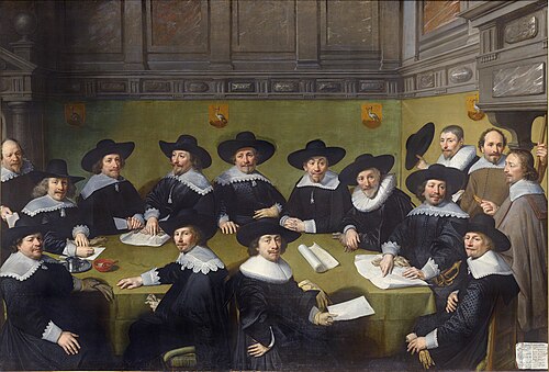 De Haagse magistraat in 1636, 1636, Jan van Ravesteyn