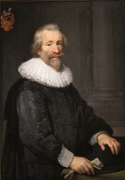 Porträt des David De Ruyter, 1639, Jan van Ravesteyn