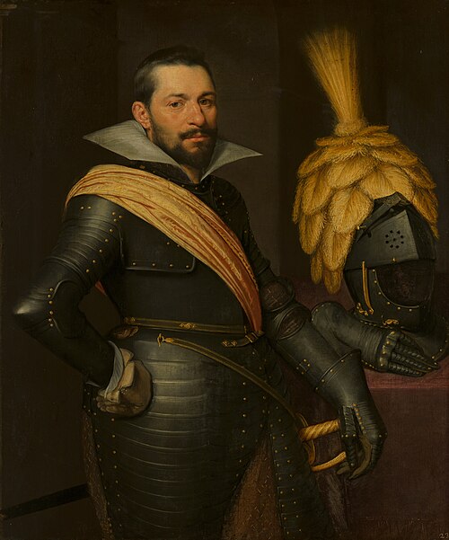 Portrait d'un officier, 1611, Jan van Ravesteyn