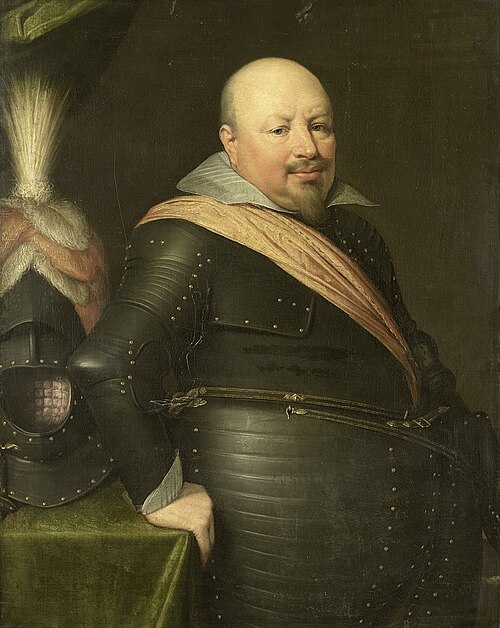 Portrait of Nicolaas Schmelzing (1561-1629), 1611, Jan van Ravesteyn