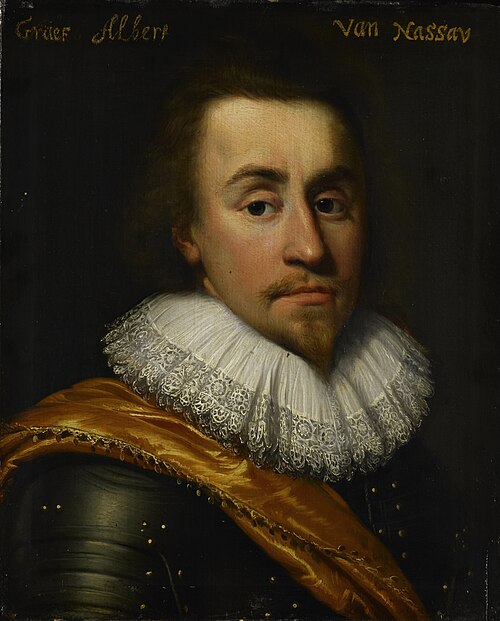 Portrait of Albert (1596-1626), Count of Nassau-Dillenburg, 1622, Jan van Ravesteyn