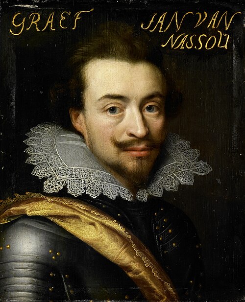 Portrait of Jan the Younger (1583-1638), Count of Nassau-Siegen, 1623, Jan van Ravesteyn