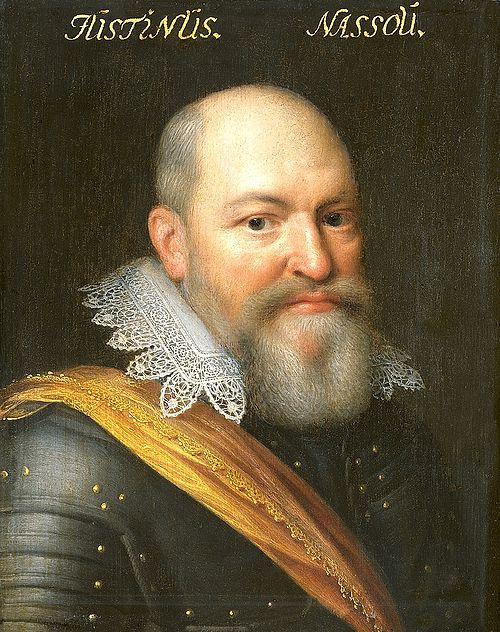 Portrait of Justinus of Nassau (1559-1631), 1621, Jan van Ravesteyn