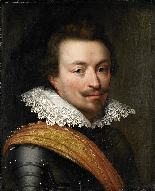 Portrait of Jan the Younger (1583-1638), Count of Nassau-Siegen, 1615, Jan van Ravesteyn