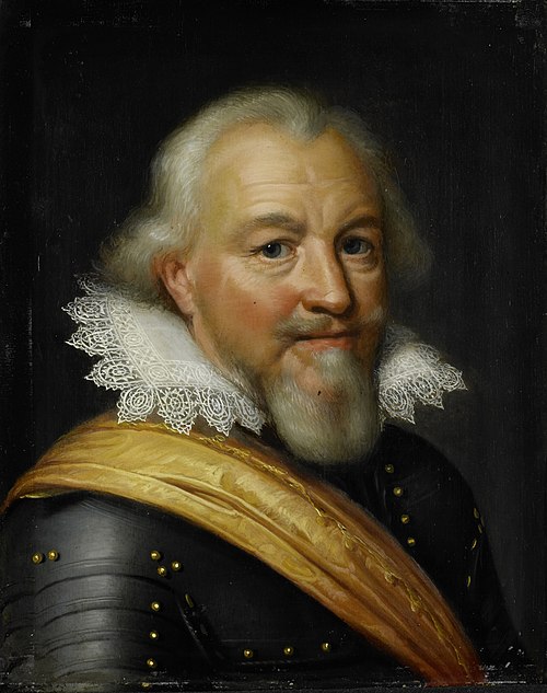 Portrait of Jan the Middle (1561-1623), Count of Nassau-Siegen, 1615, Jan van Ravesteyn