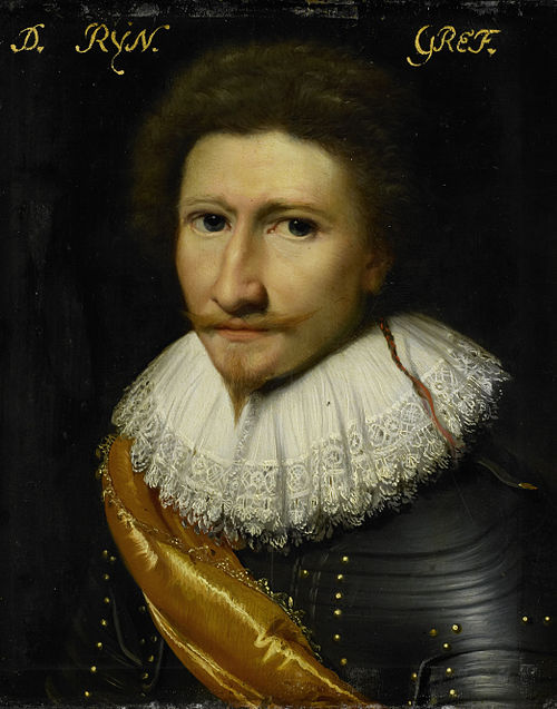 Portrait of Johann Conrad von Salm (1590-1625), Waldgrave and Rhinegrave of Dhaun, 1622, Jan van Ravesteyn