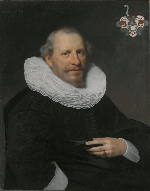 Karl van Cracow, Dutch Minister in Elsinore, 1632, Jan van Ravesteyn