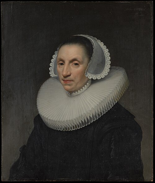 Portrait de femme, 1635, Jan van Ravesteyn