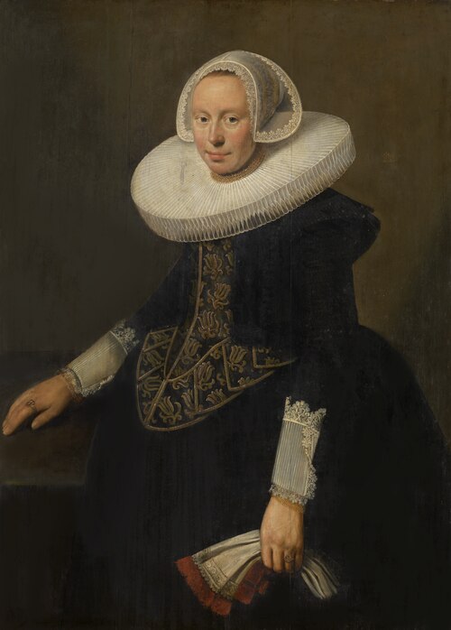 Portrait of a Woman, , Jan van Ravesteyn