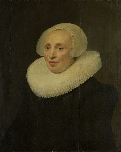Portrait d'une femme âgée, , Jan van Ravesteyn