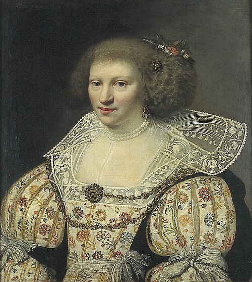 Portrait of an unknown woman, 1629, Jan van Ravesteyn