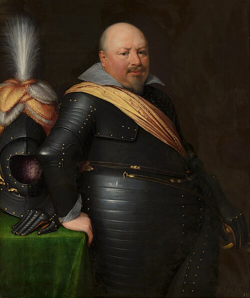 Portrait of Nicolaas Schmelzing (1561-1629), 1611, Jan van Ravesteyn