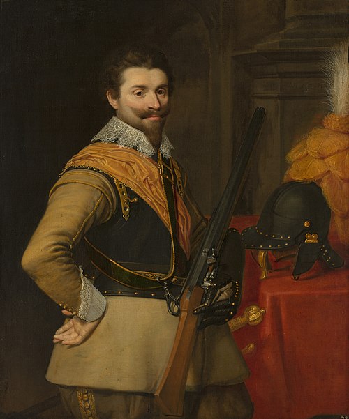 Portrait of an Officer, 1624, Jan van Ravesteyn
