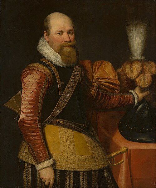 Portrait of an Officer, 1616, Jan van Ravesteyn