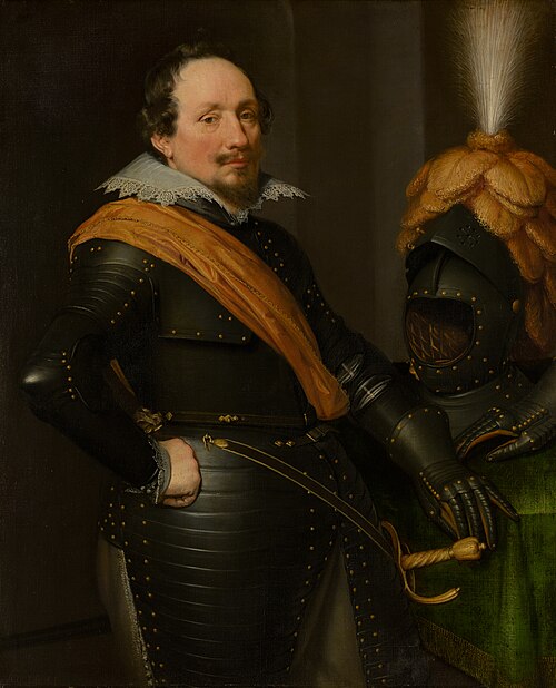 Portrait d'un officier, 1611, Jan van Ravesteyn