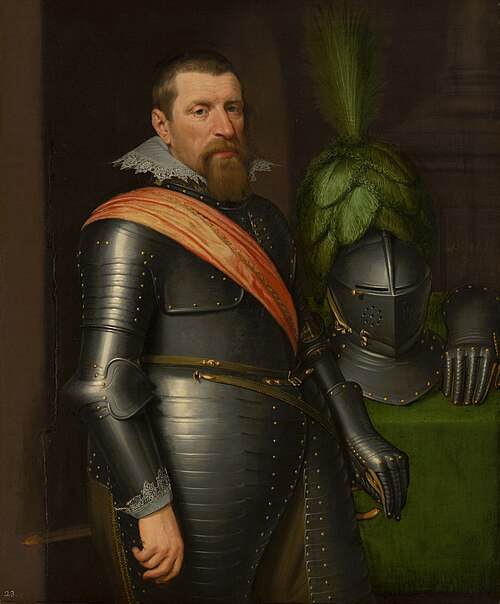 Portrait of an Officer, 1611, Jan van Ravesteyn