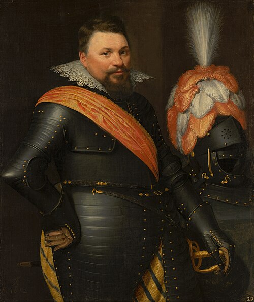 Portrait of an Officer, 1612, Jan van Ravesteyn